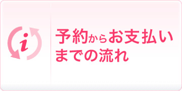 予約からお支払いまでの流れ